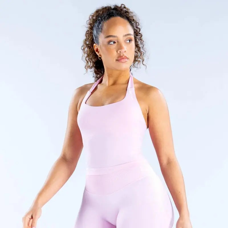 Longline Sports Sculpt Tank with Built-In Bra