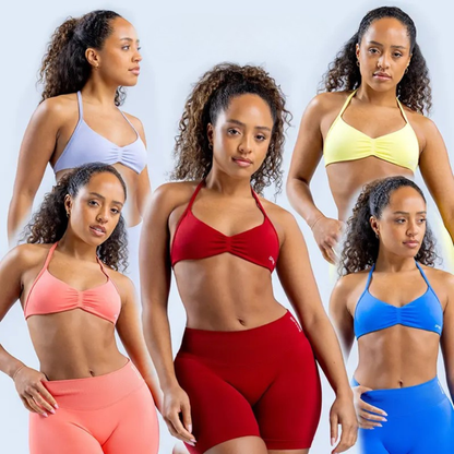 SculptSet™ — Seamless Strappy Bra & High-Waist Bottoms