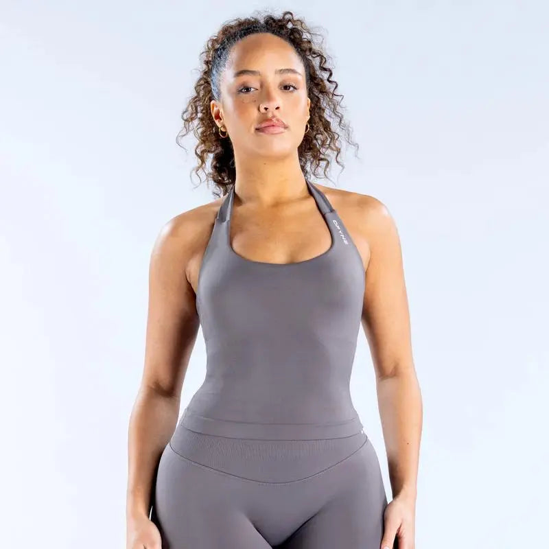 Longline Sports Sculpt Tank with Built-In Bra