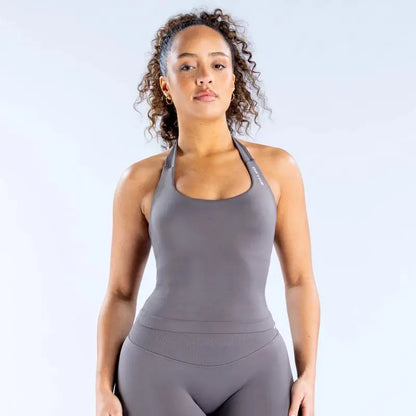 Longline Sports Sculpt Tank with Built-In Bra